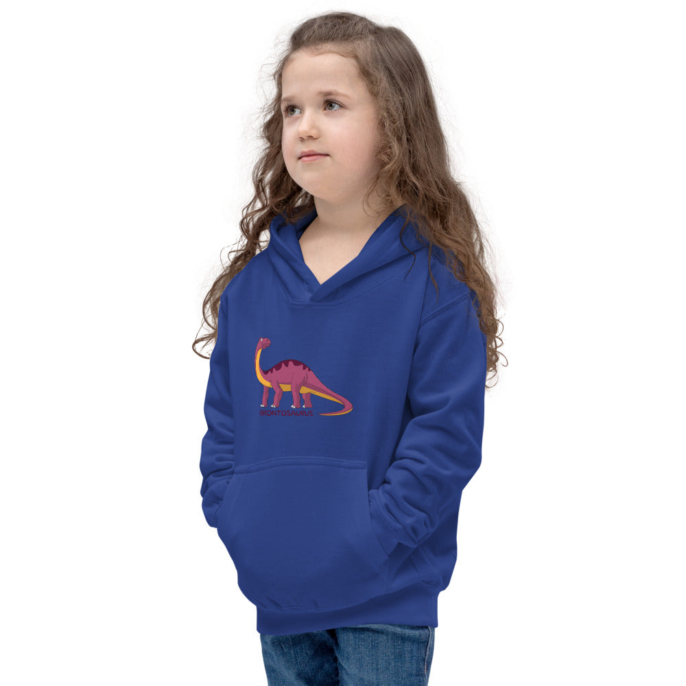 Brontosaurus Dinosaur Kids Hoodie