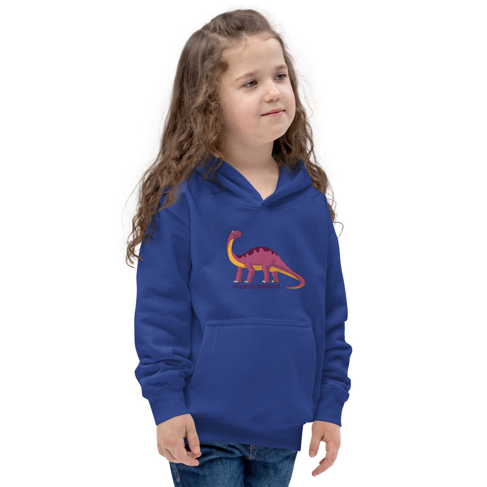 Brontosaurus Dinosaur Kids Hoodie