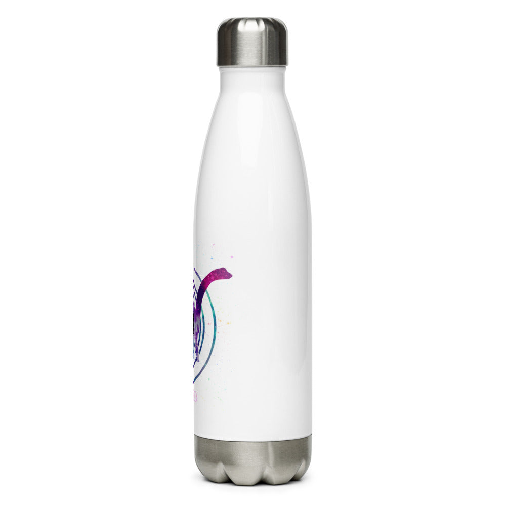 Dinosaur Zodiac Stainless Steel Water Bottle (Virgo)