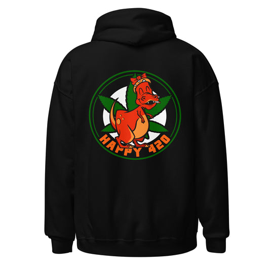 Righteous Dinosaur 420 Hoodie