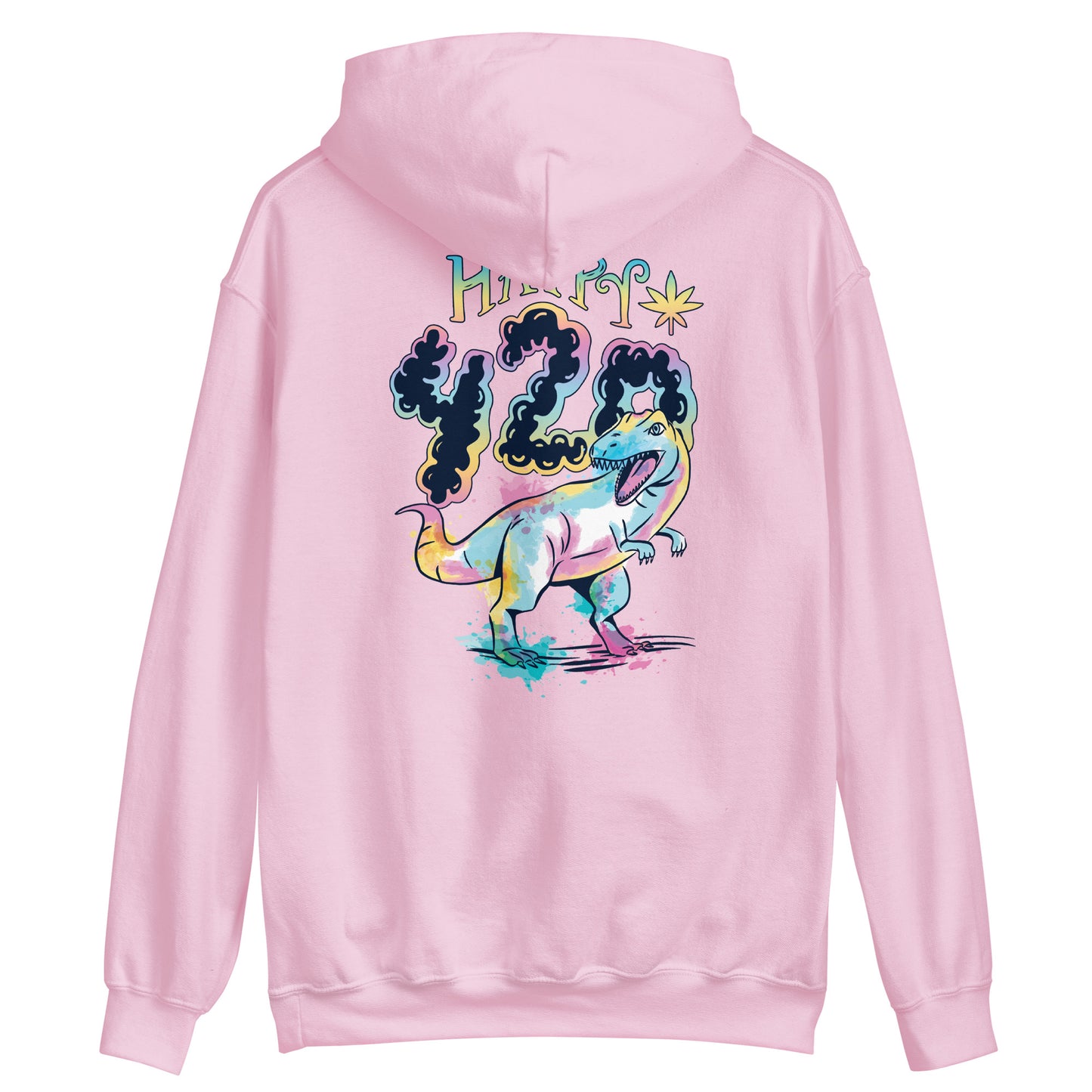 Fierce Dinosaur 420 Hoodie