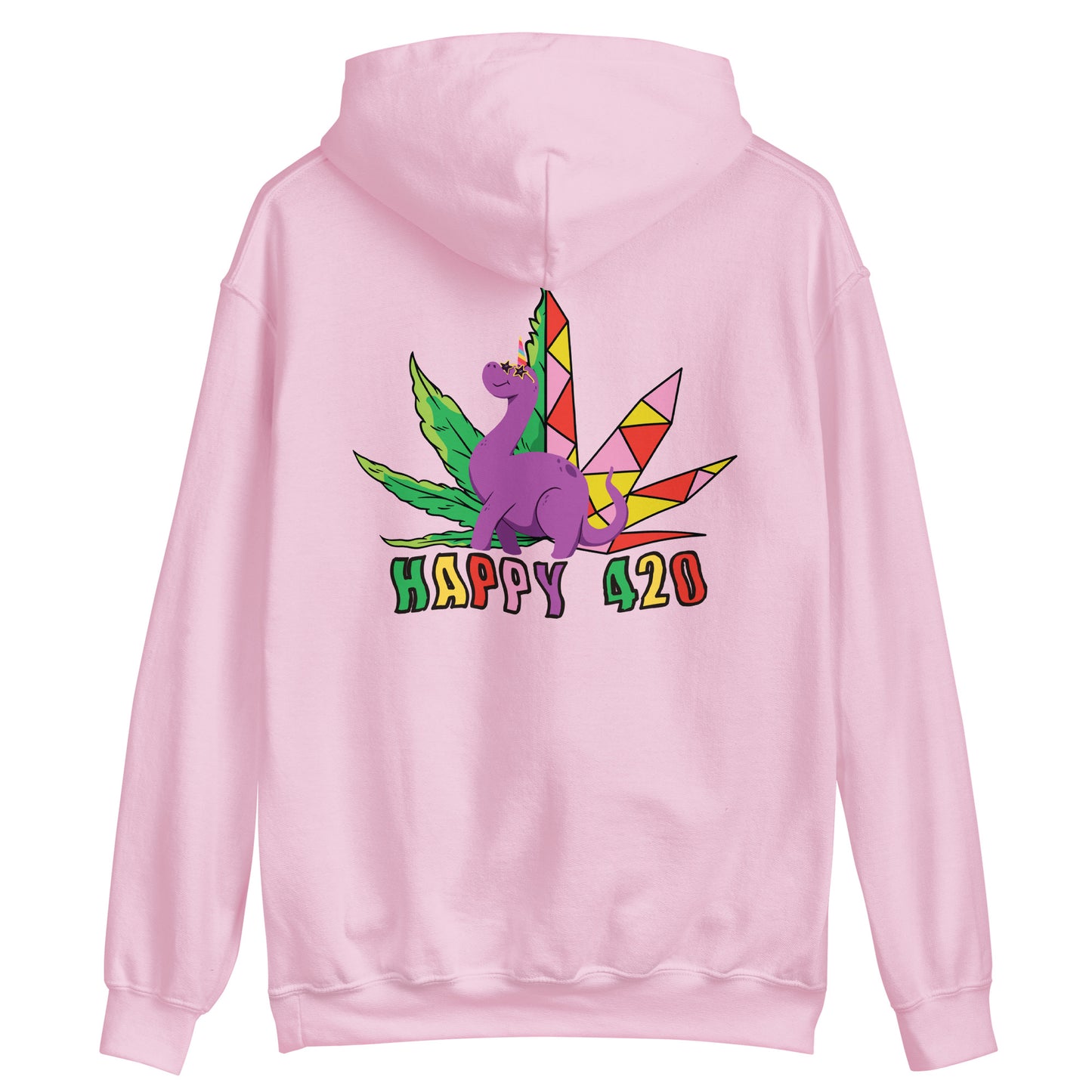 Happy Dinosaur 420 Hoodie