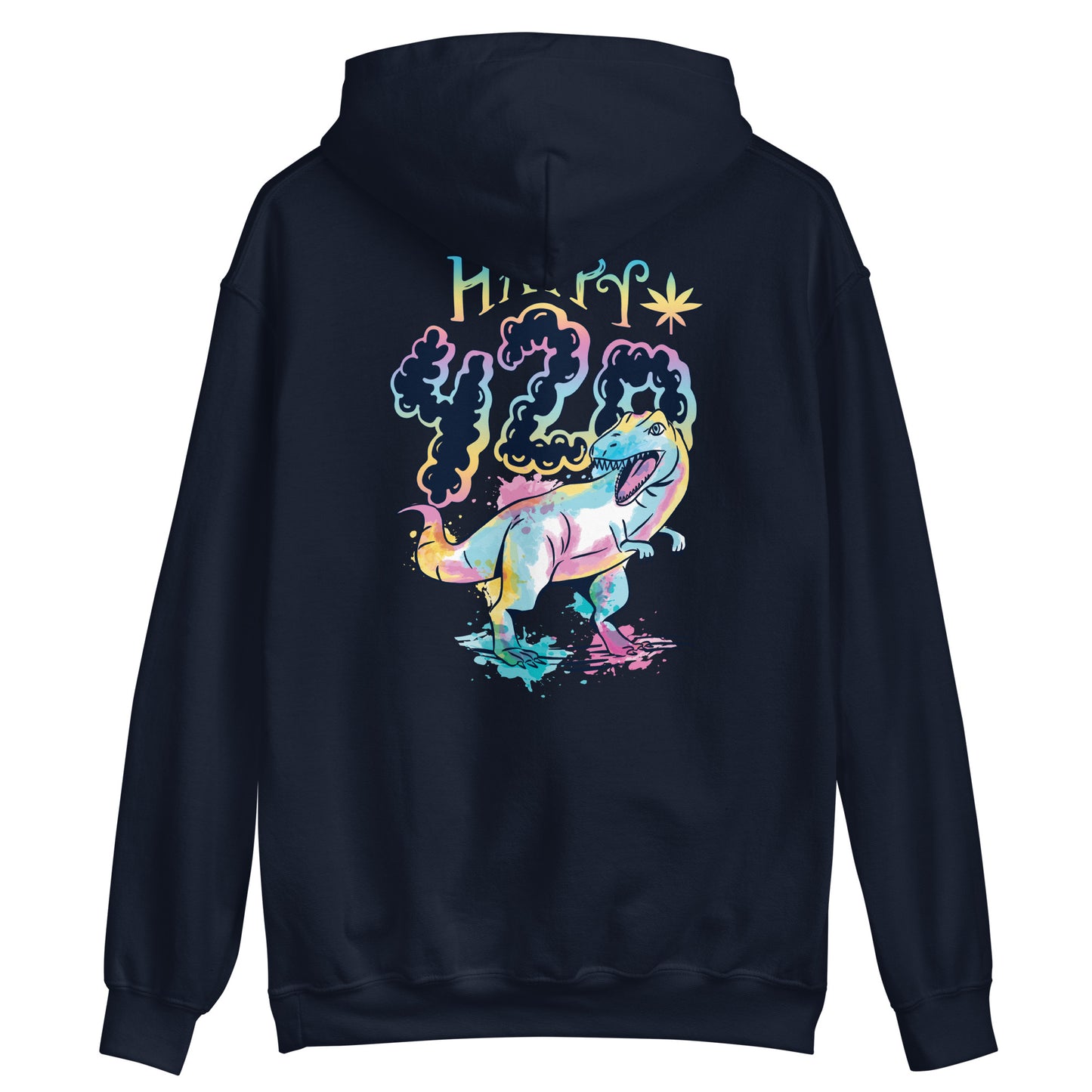 Fierce Dinosaur 420 Hoodie