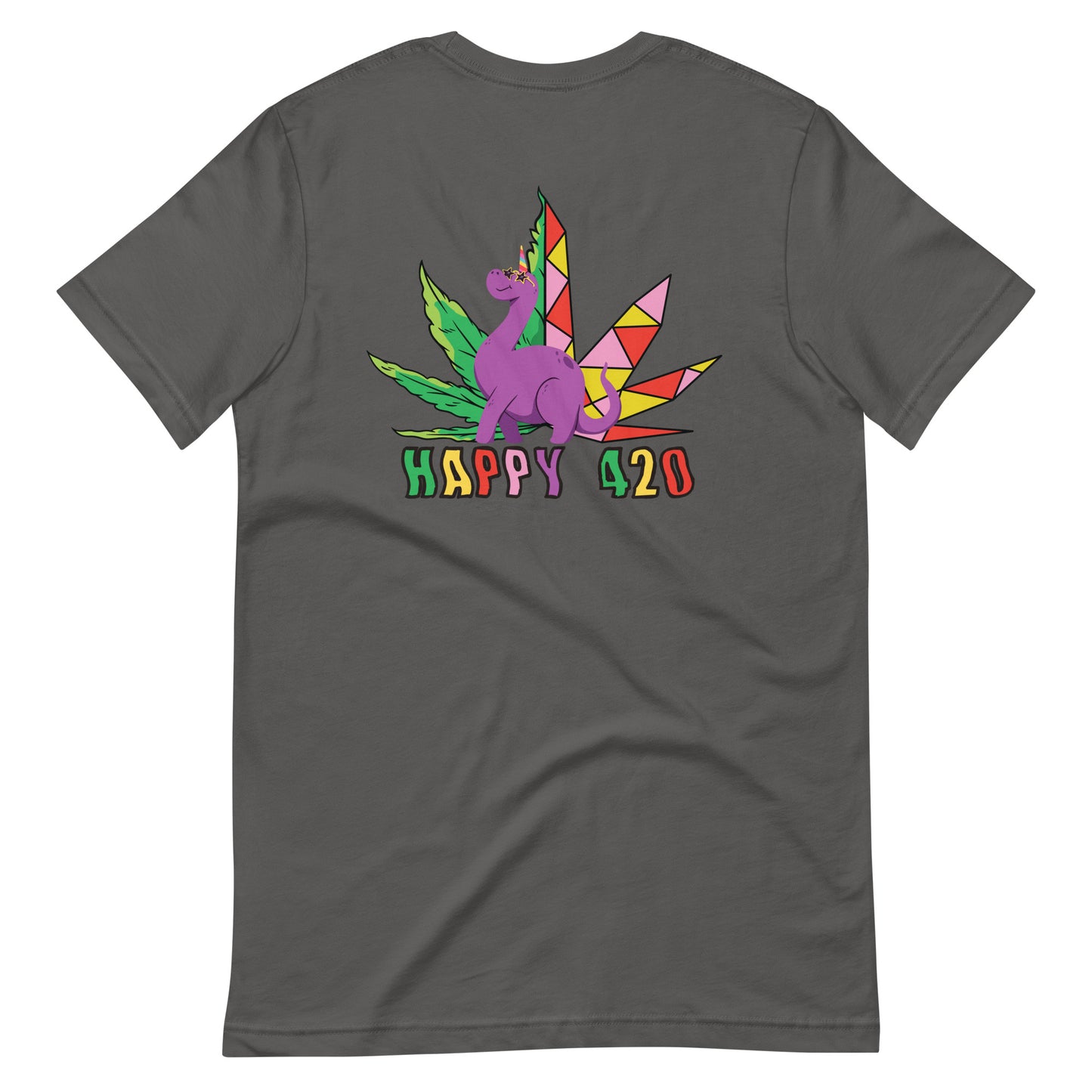 Happy Dinosaur 420 T-shirt