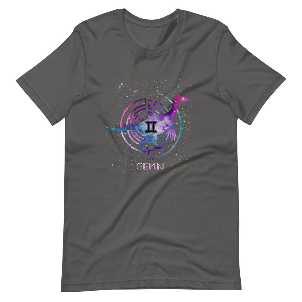 Dinosaur Zodiac (Gemini) Short-sleeve t-shirt