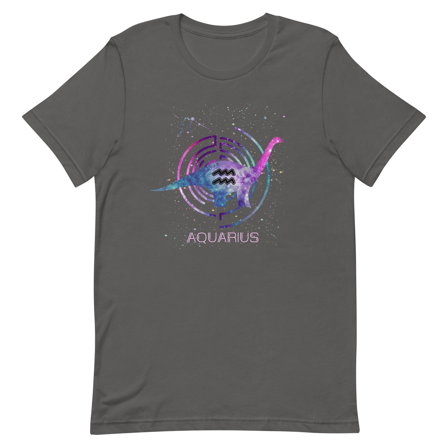 Dinosaur Zodiac (Aquarius) Short-sleeve t-shirt