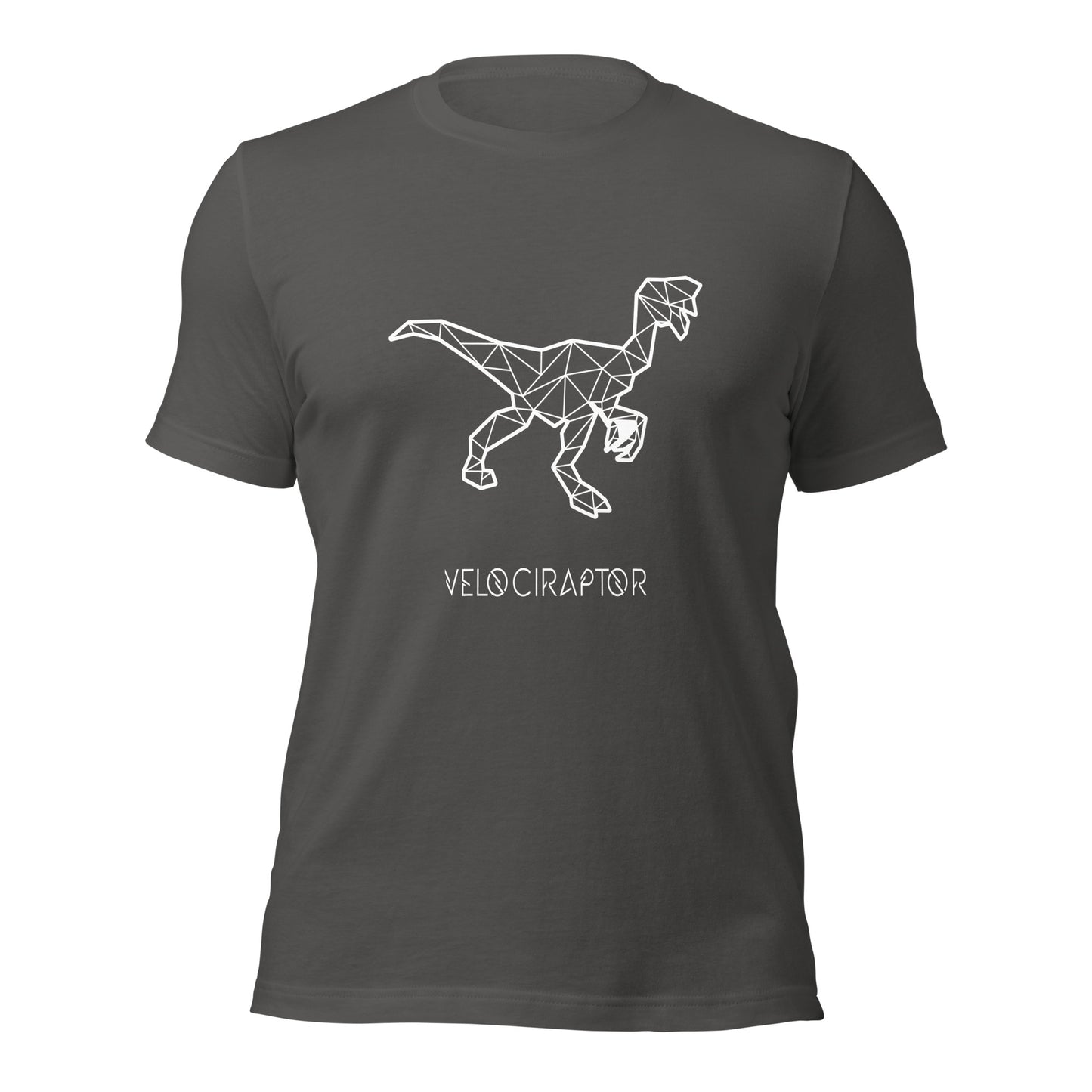 Dinosaur Geo Velociraptor (black) T-Shirt