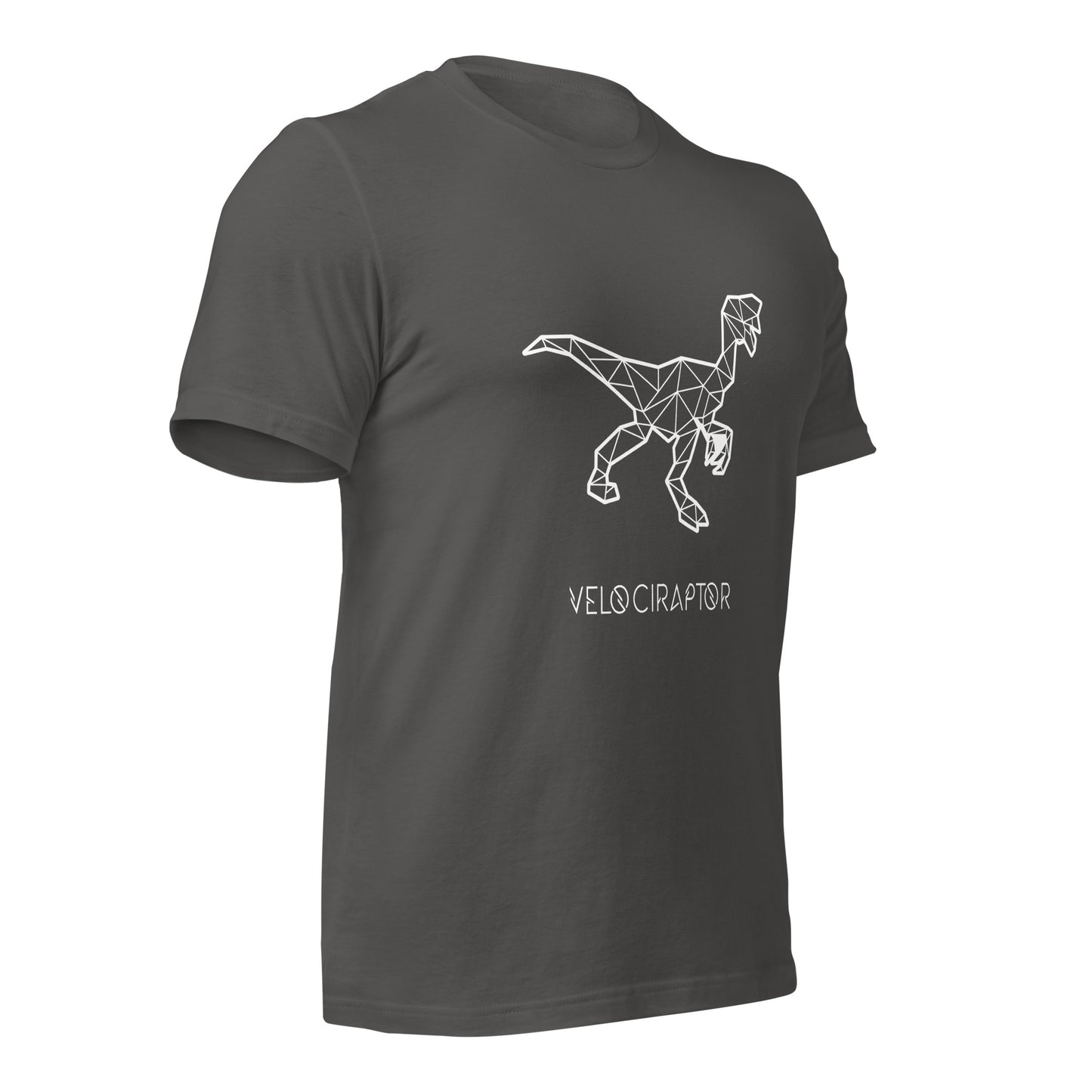 Dinosaur Geo Velociraptor (black) T-Shirt