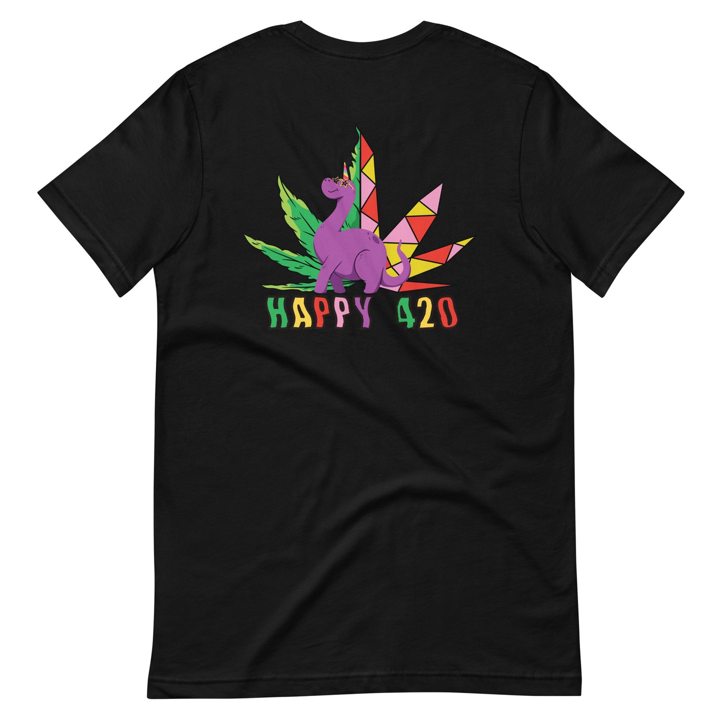 Happy Dinosaur 420 T-shirt
