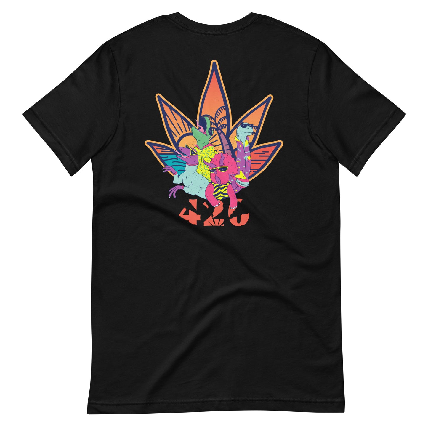 Friendly Dinosaur 420 T-shirt