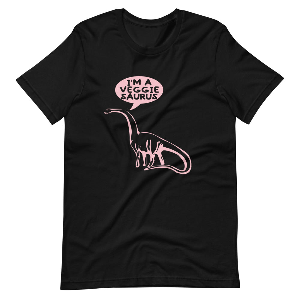 Veggie Saurus Dinosaur (Adult) Short-sleeve unisex t-shirt