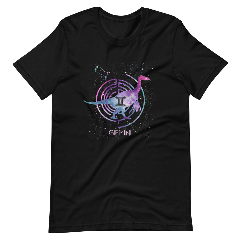 Dinosaur Zodiac (Gemini) Short-sleeve t-shirt