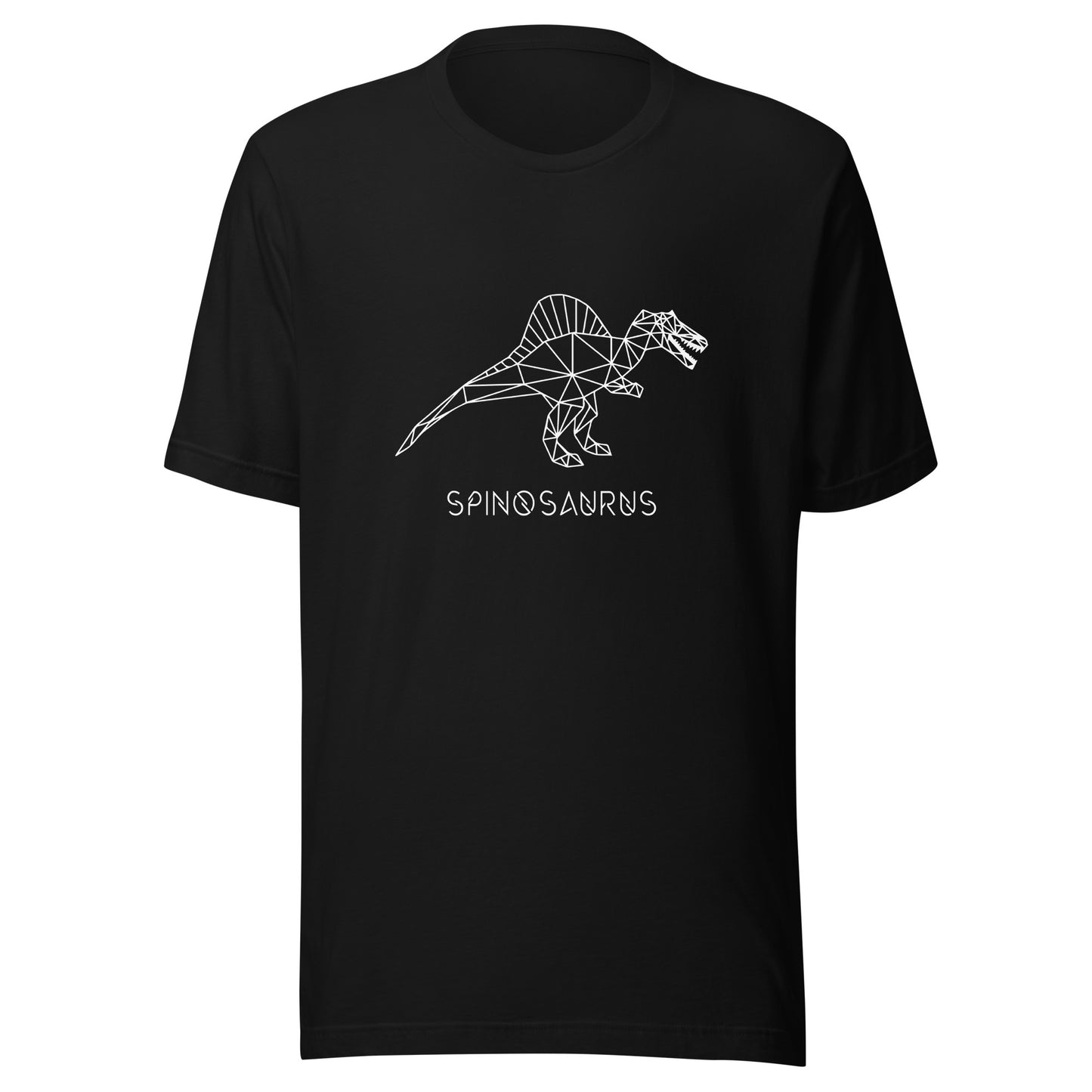 Dinosaur Geo Spinosaurus (Black) T-Shirt