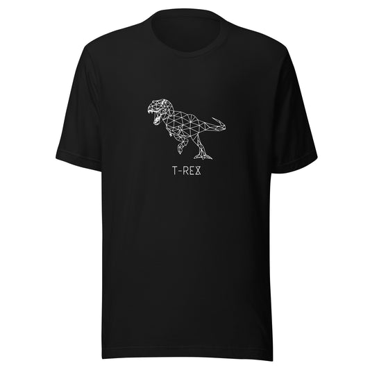 Dinosaur Geo T-Rex (black) T-Shirt