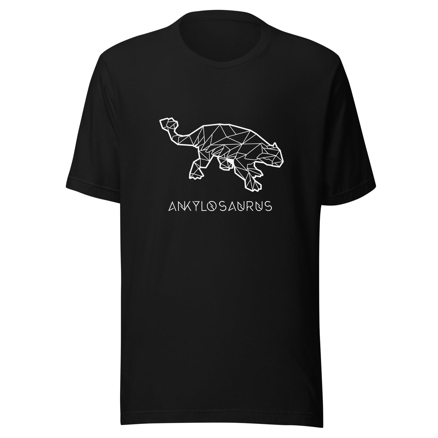 Dinosaur Geo Ankylosaurus (Black) T-Shirt