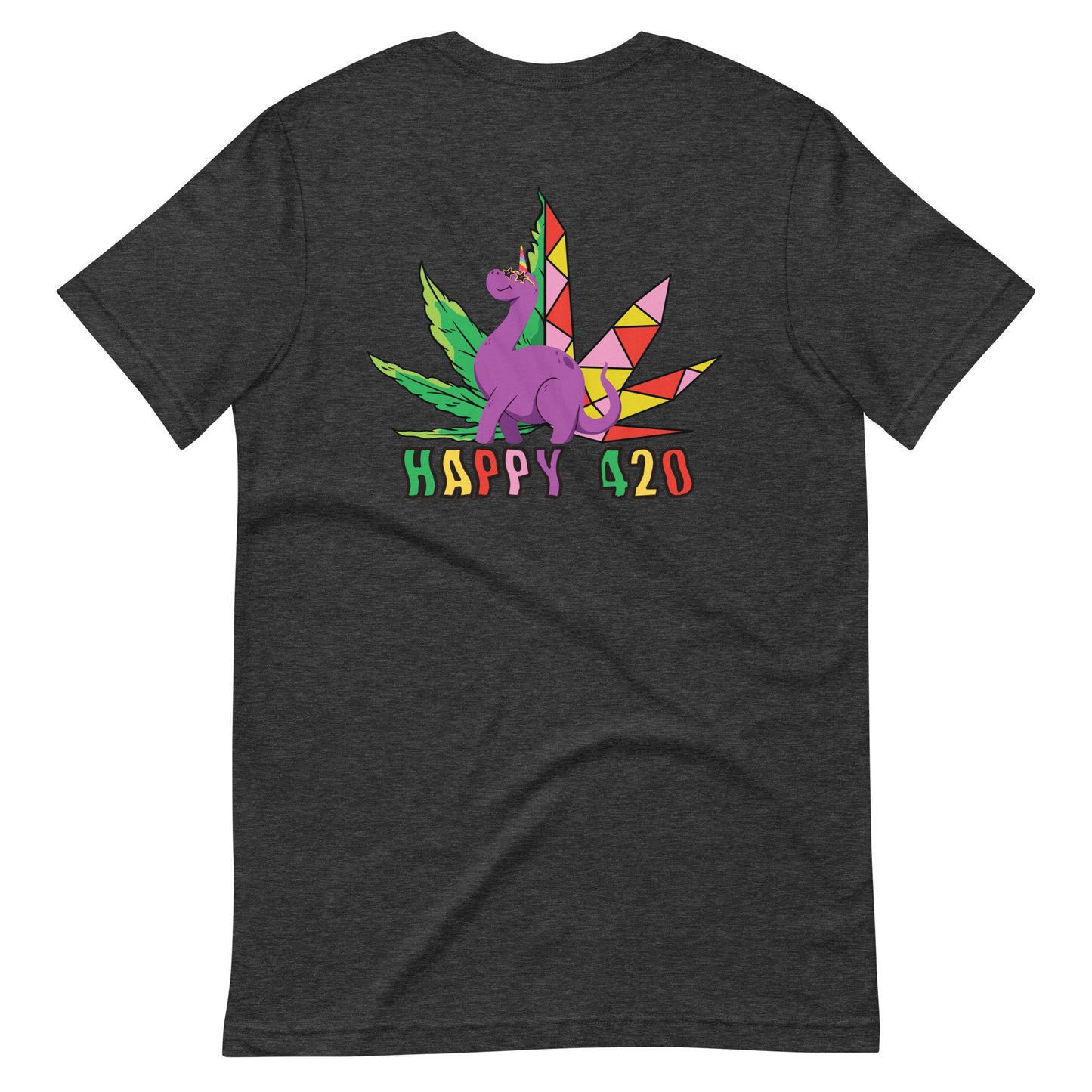 Happy Dinosaur 420 T-shirt