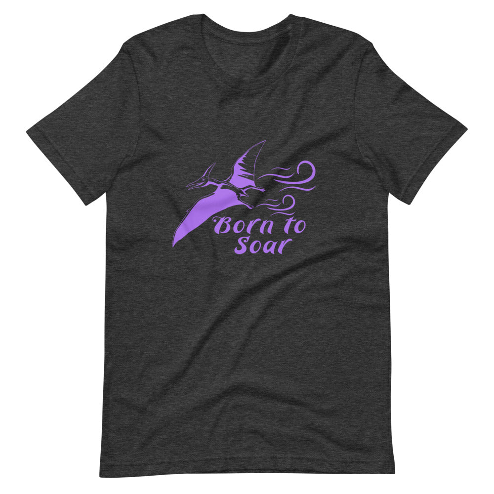 Born to Soar! Dinosaur (Adult) Short-sleeve unisex t-shirt