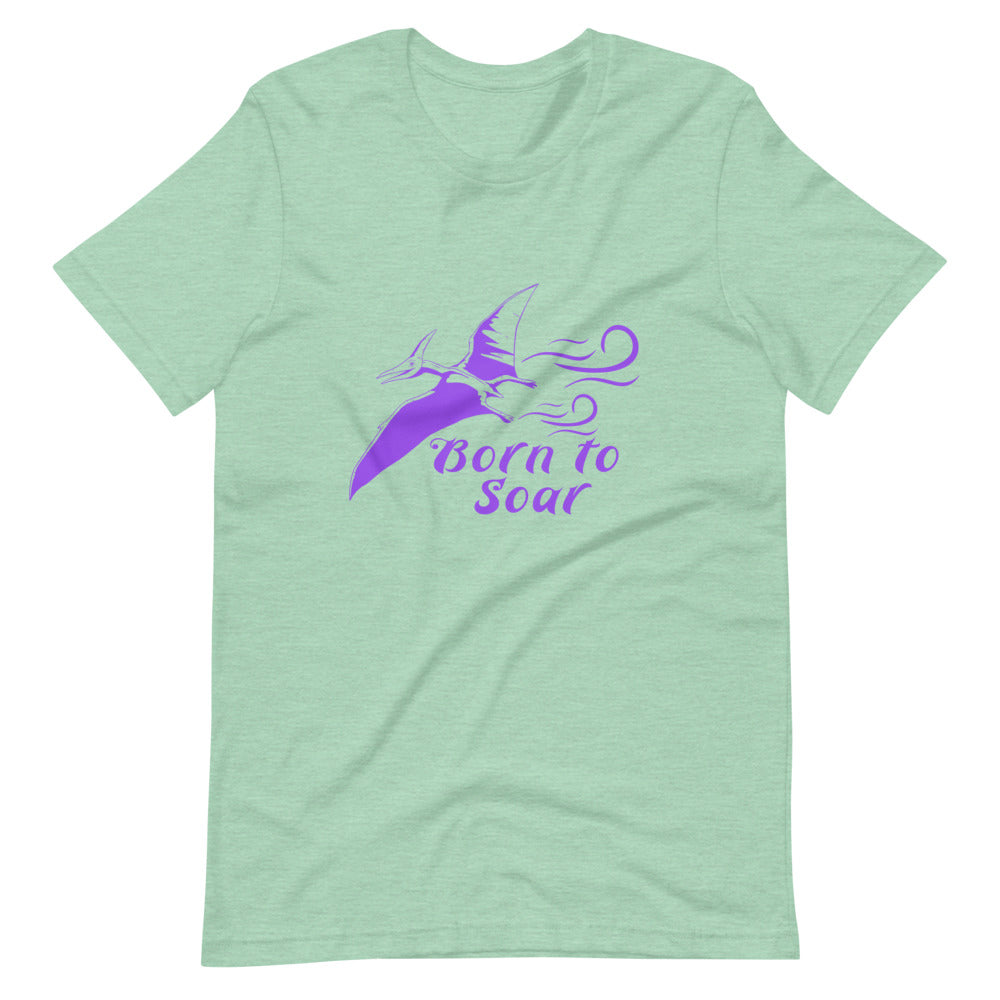 Born to Soar! Dinosaur (Adult) Short-sleeve unisex t-shirt