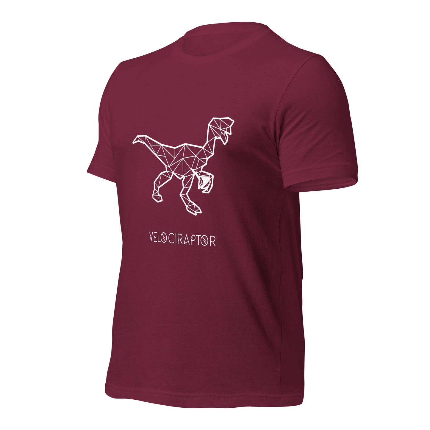 Dinosaur Geo Velociraptor (black) T-Shirt