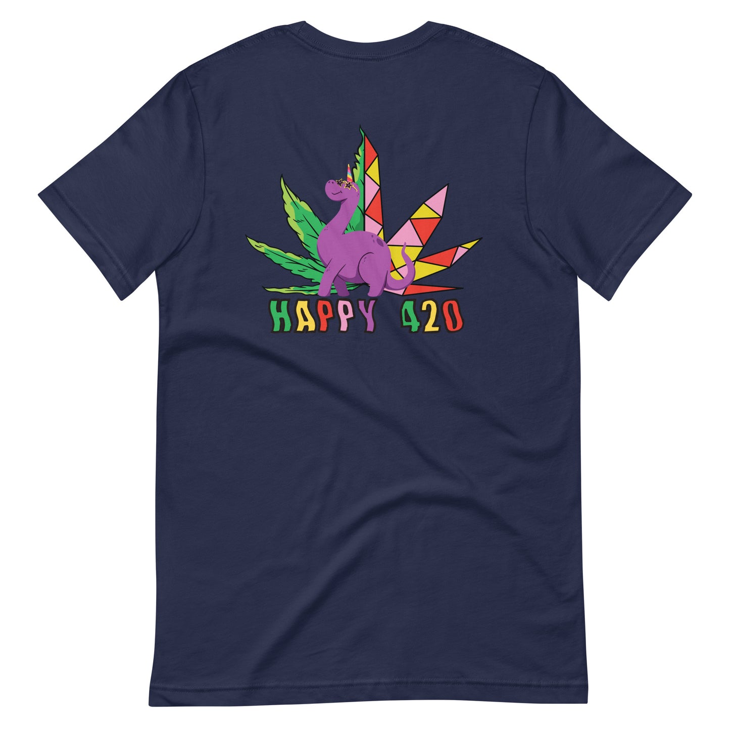 Happy Dinosaur 420 T-shirt