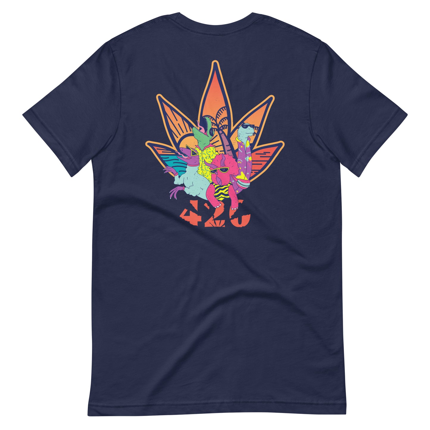 Friendly Dinosaur 420 T-shirt
