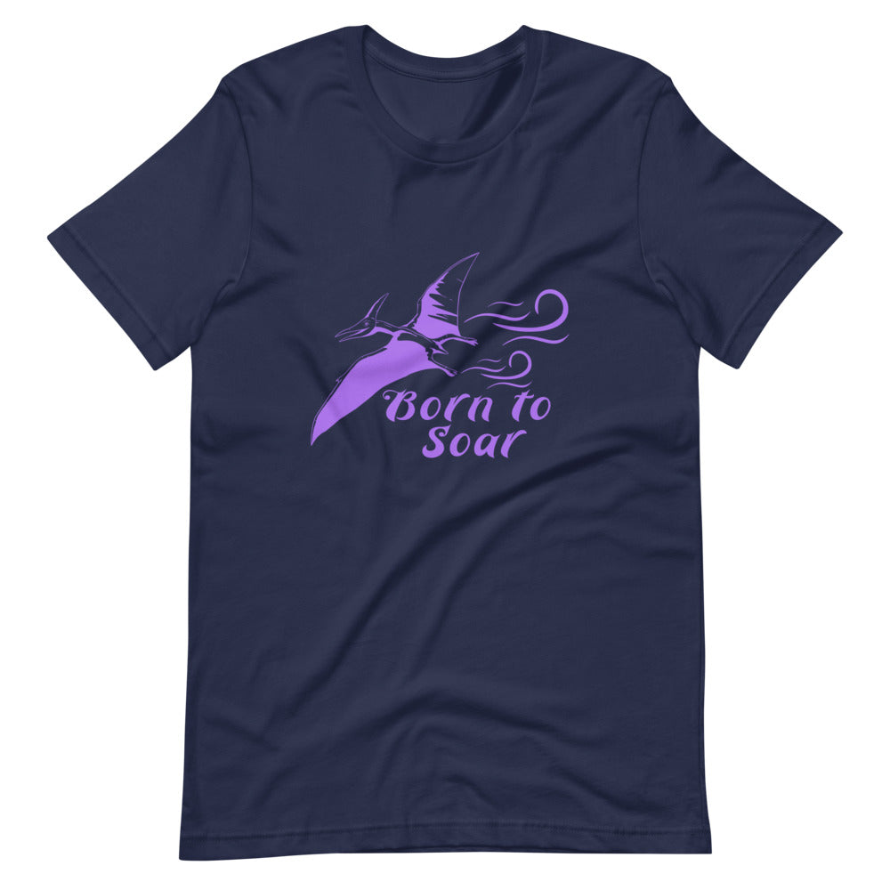 Born to Soar! Dinosaur (Adult) Short-sleeve unisex t-shirt