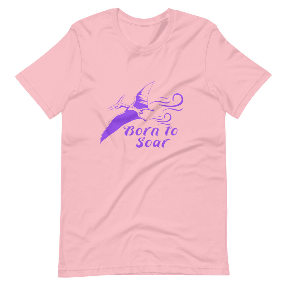 Born to Soar! Dinosaur (Adult) Short-sleeve unisex t-shirt