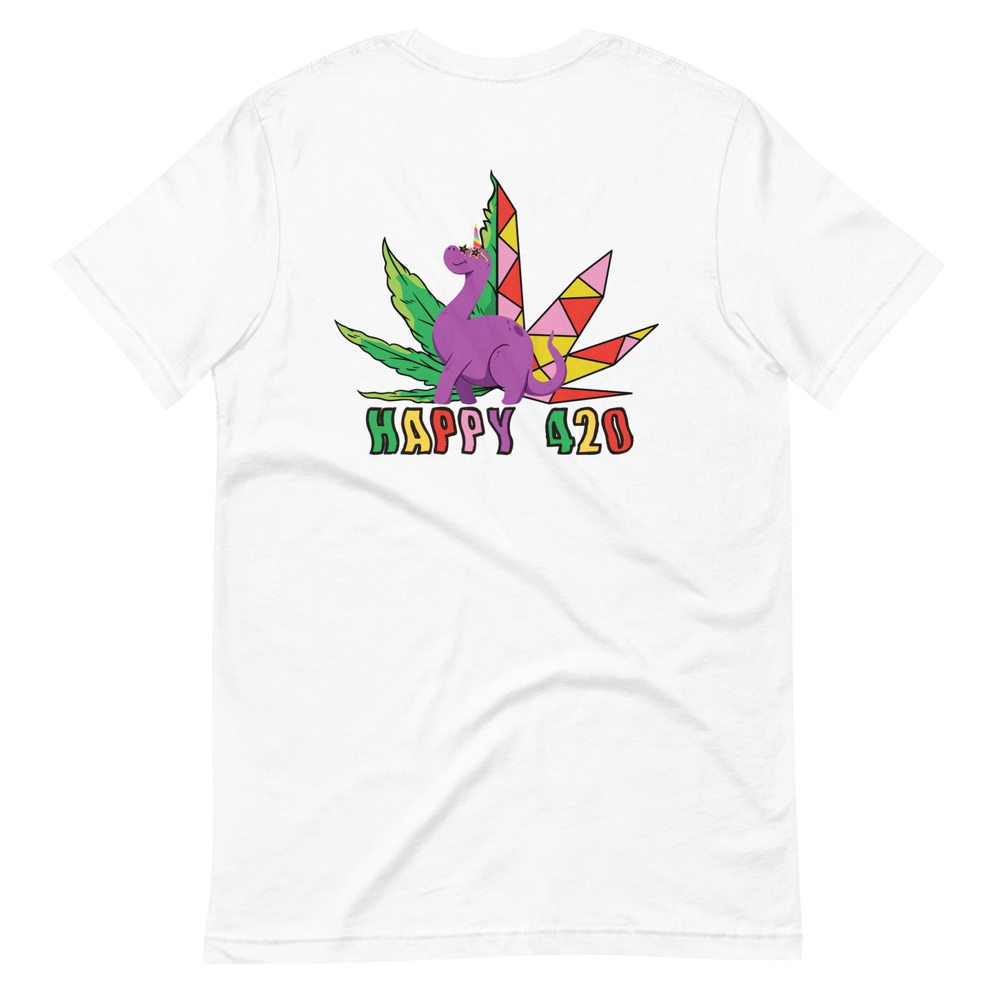 Happy Dinosaur 420 T-shirt
