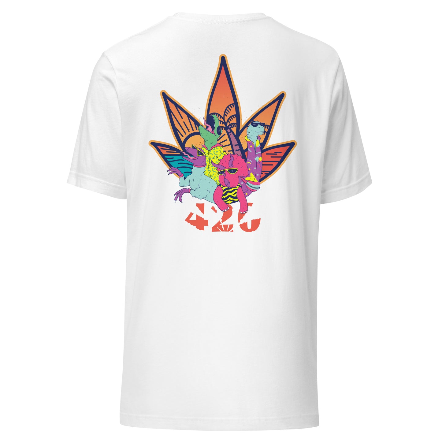 Friendly Dinosaur 420 T-shirt