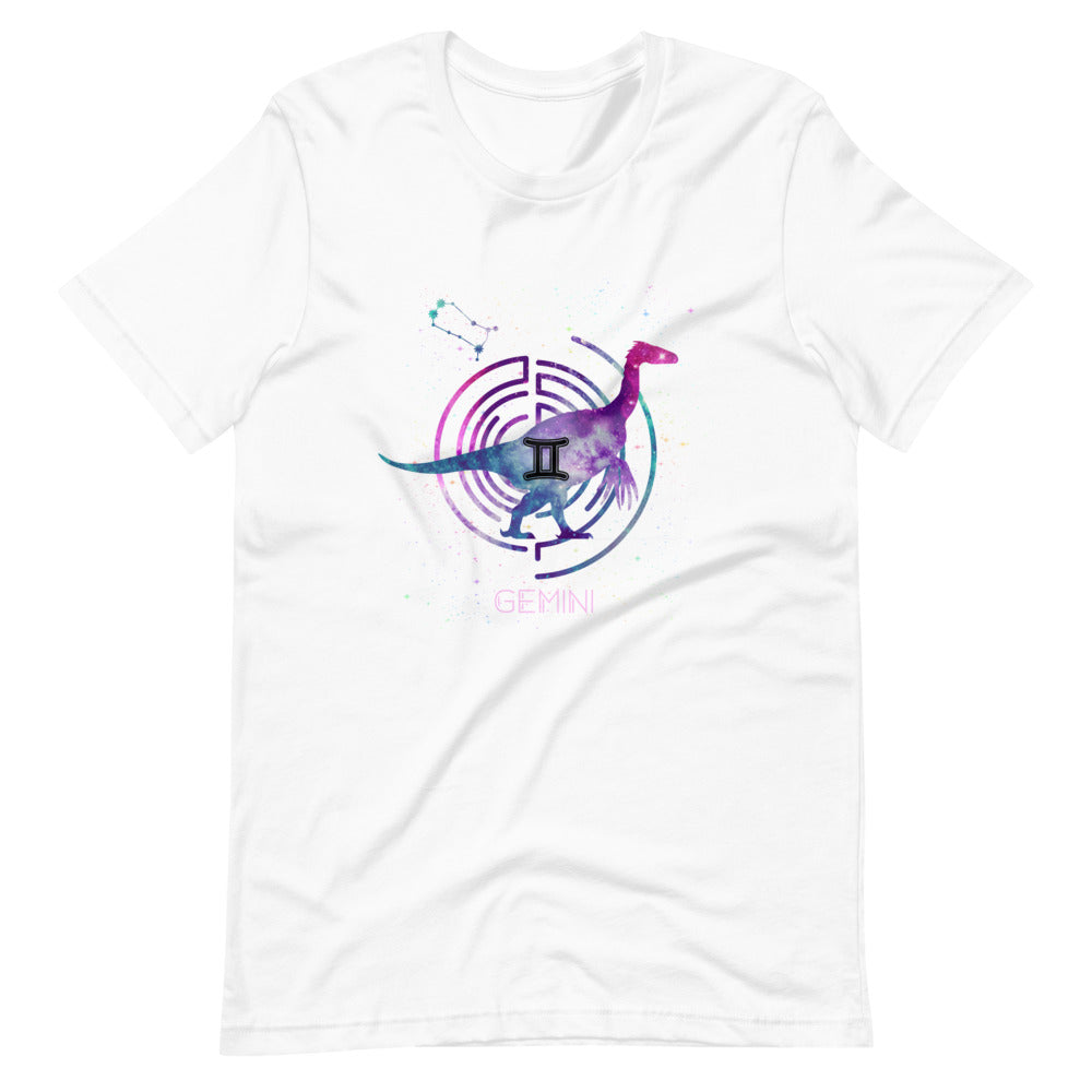 Dinosaur Zodiac (Gemini) Short-sleeve t-shirt