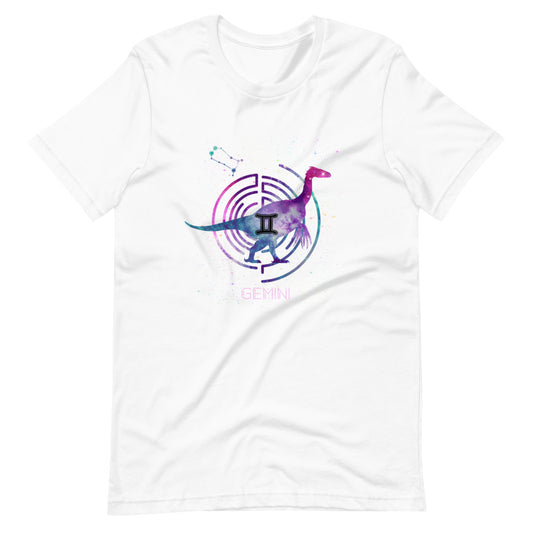 Dinosaur Zodiac (Gemini) Short-sleeve t-shirt