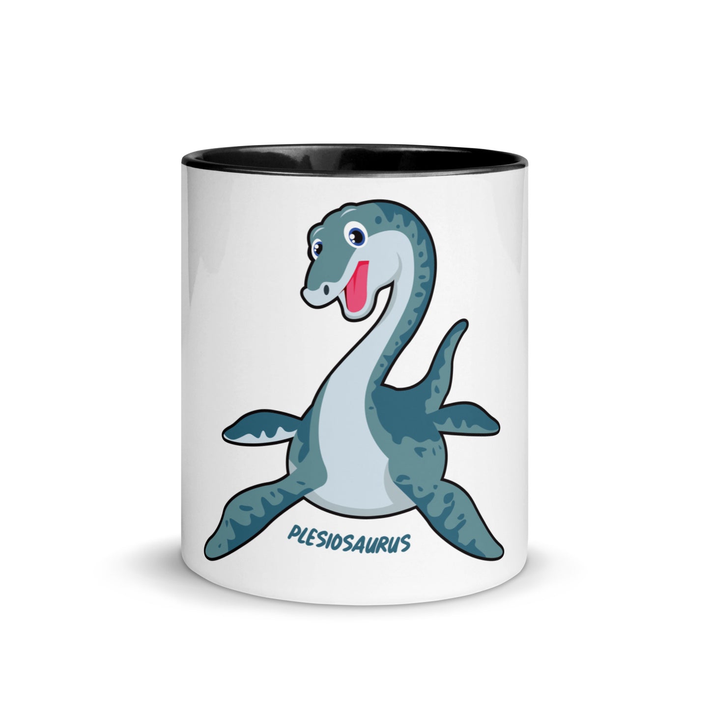 Plesiosaurus Mug with Color Inside