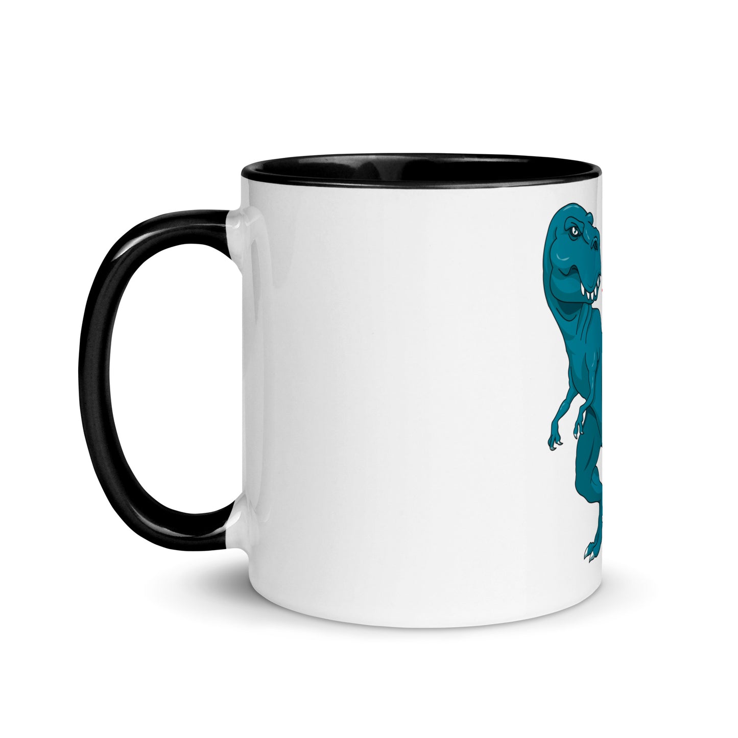 Dino Mom Mug with Color Inside