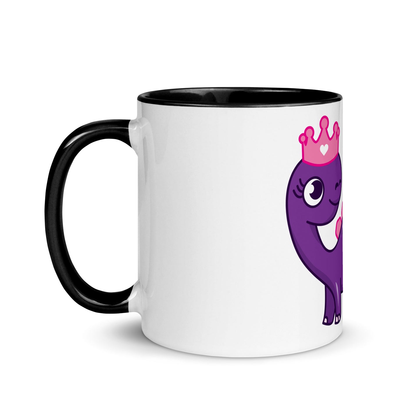 Dino Princess Mug with Color Inside