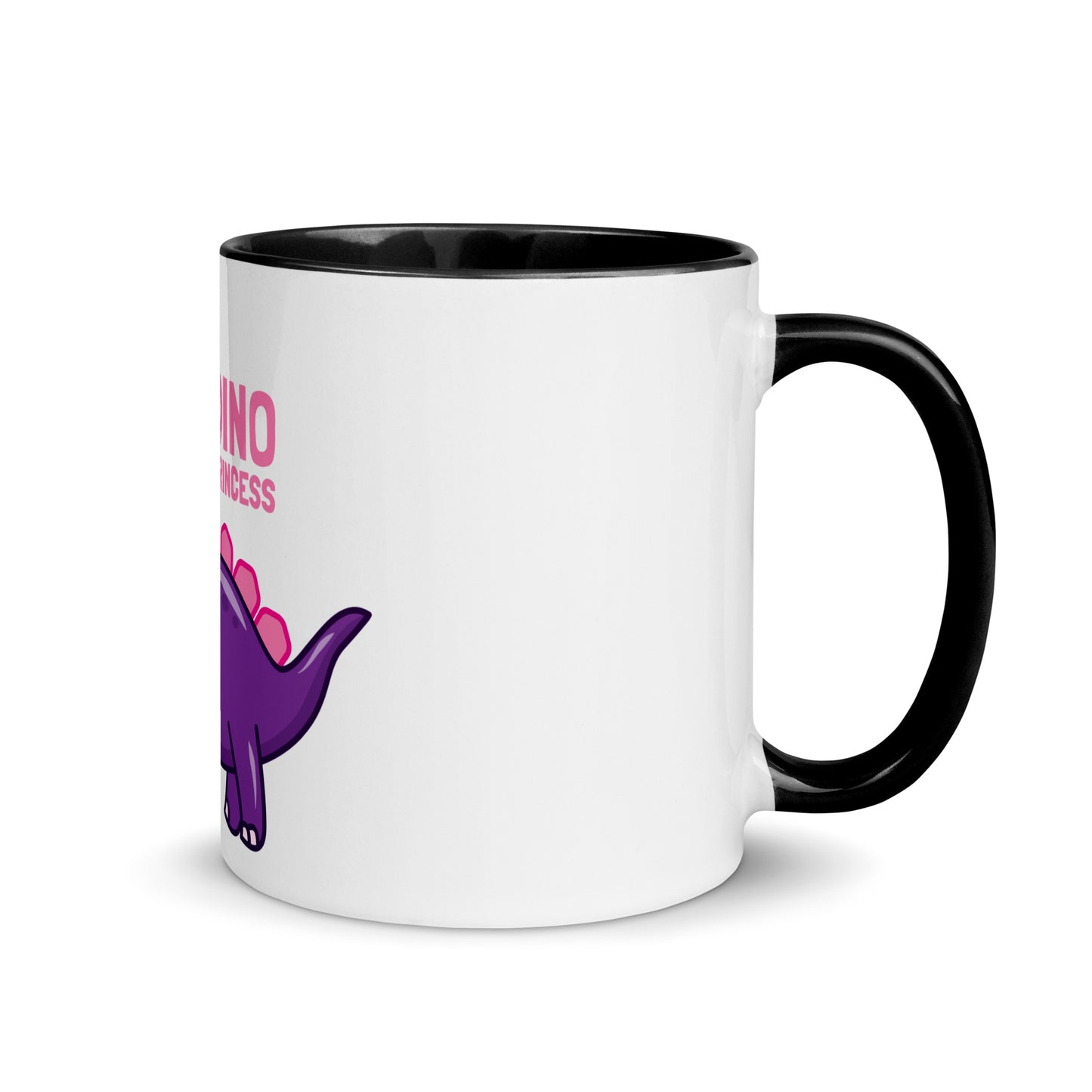 Dino Princess Mug with Color Inside