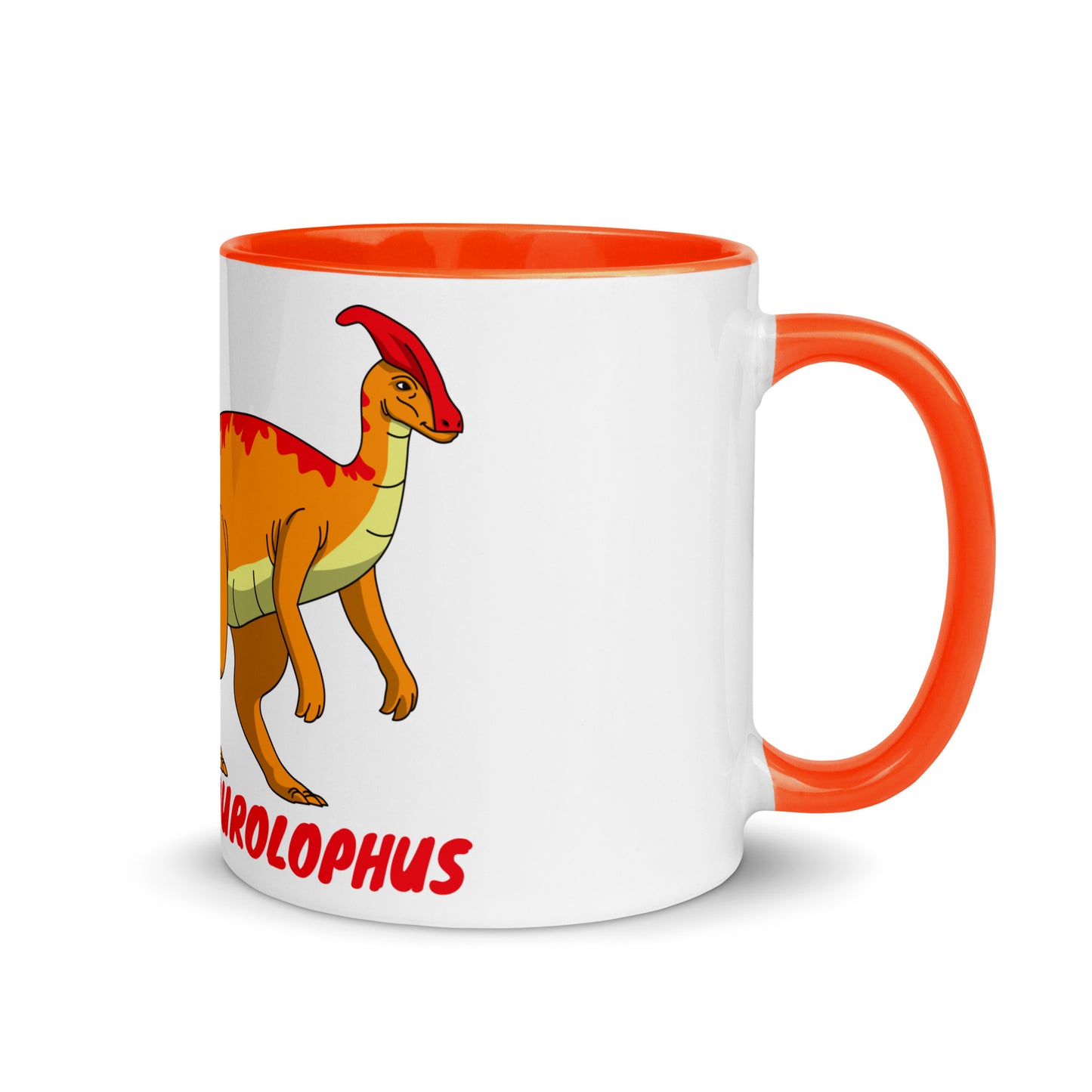 Parasaurolophus Mug with Color Inside