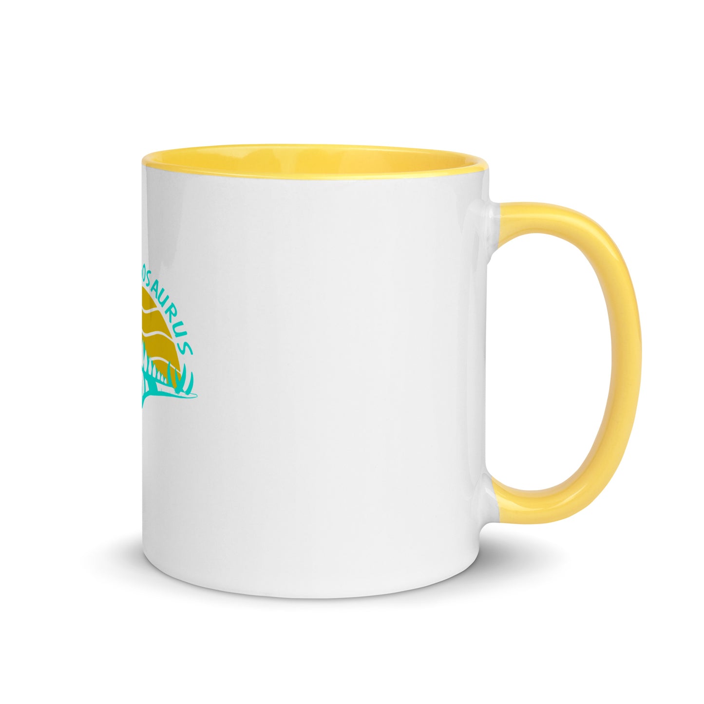 Stegosaurus Mug with Color Inside