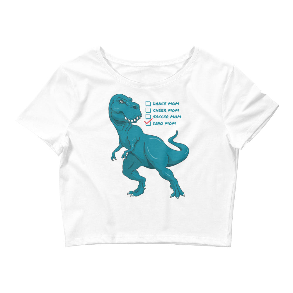 Dino Mom Women’s Crop Tee