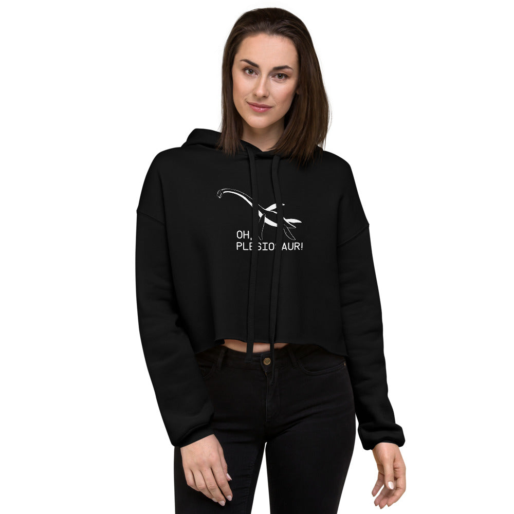 Plesiosaur Crop Hoodie