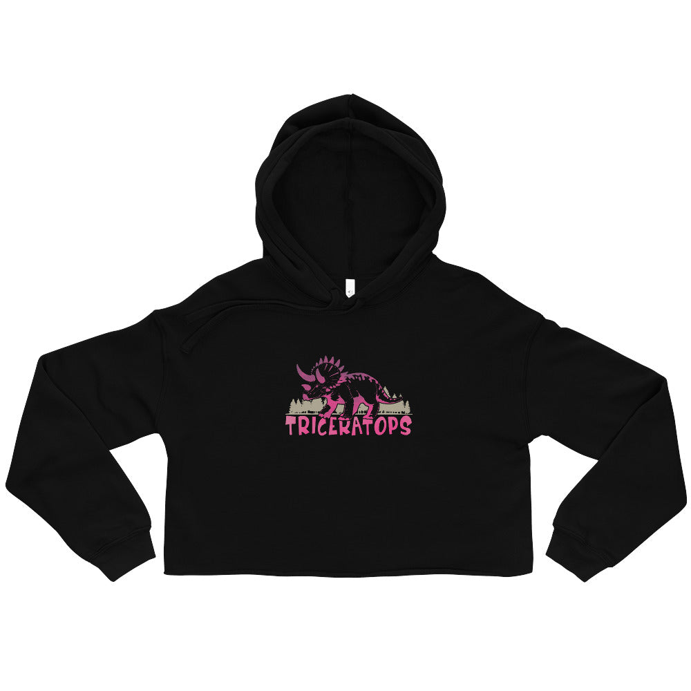 Triceratops Crop Hoodie