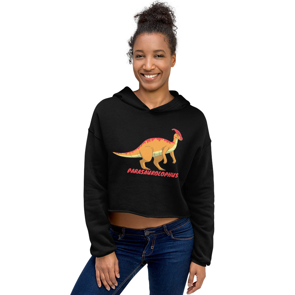 Parasaurolophus Crop Hoodie