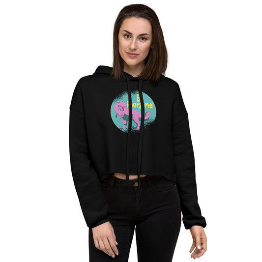 Be Roarsome Crop Hoodie