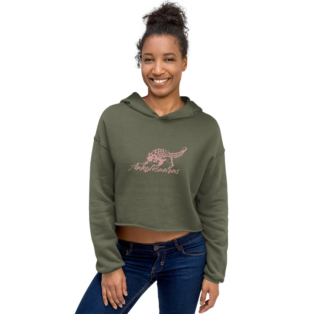 Dinosaur Crop Hoodie