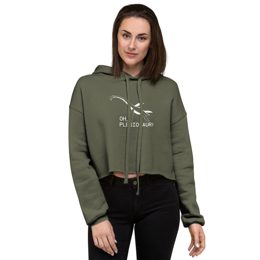 Plesiosaur Crop Hoodie