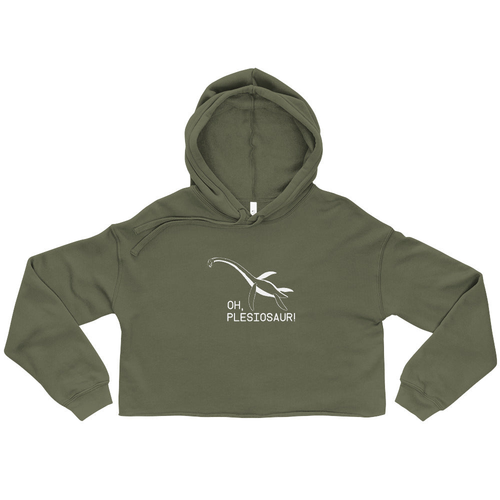 Plesiosaur Crop Hoodie