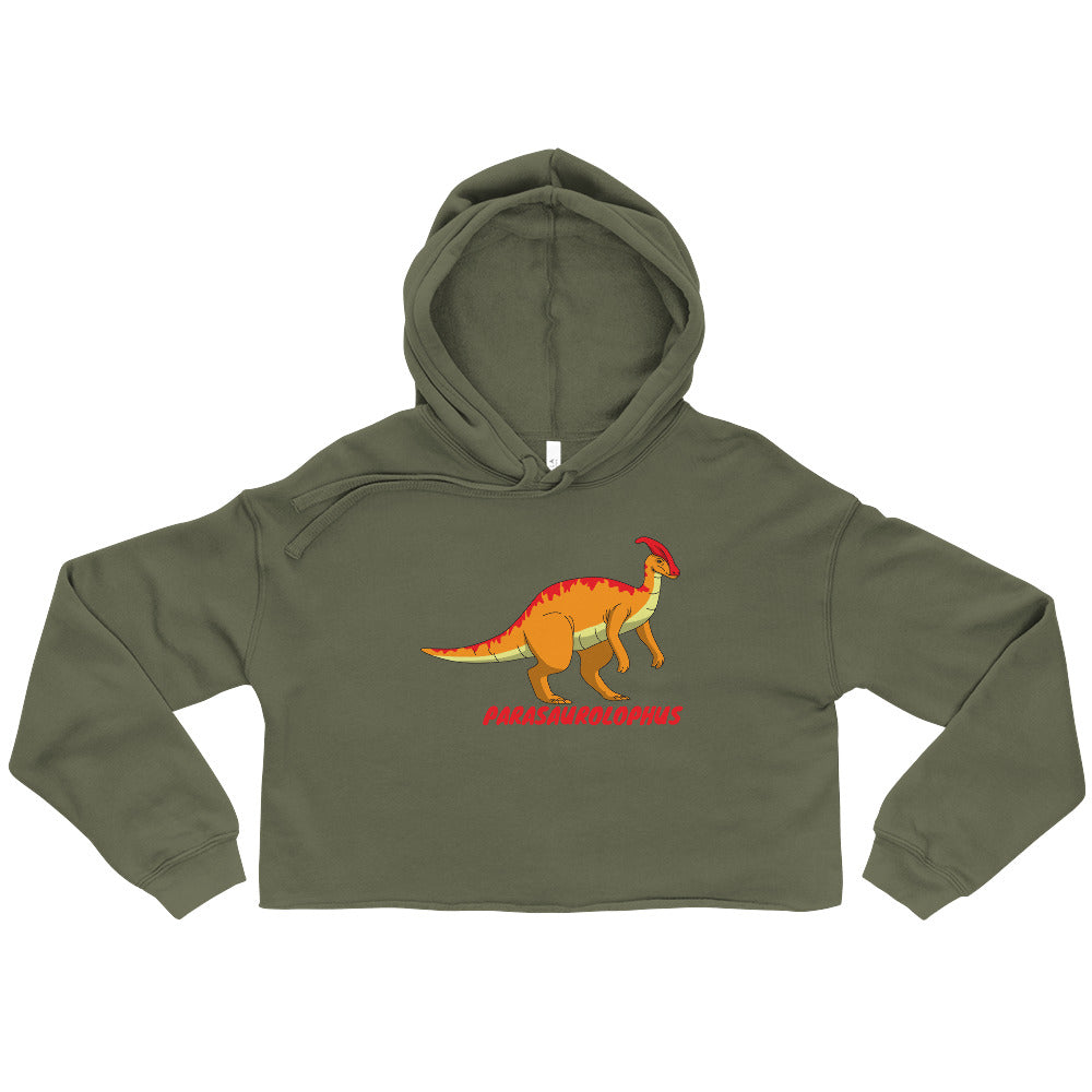 Parasaurolophus Crop Hoodie