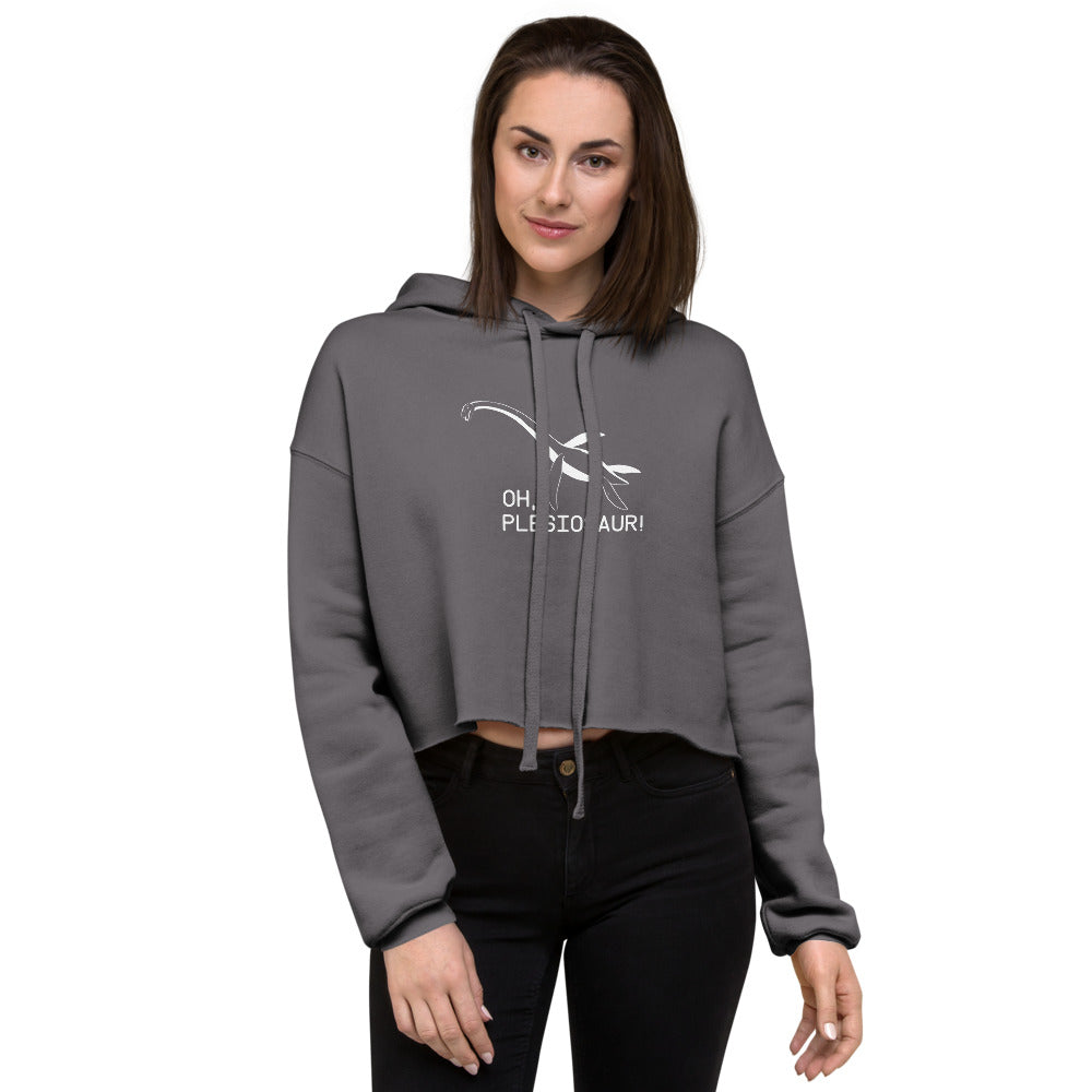 Plesiosaur Crop Hoodie