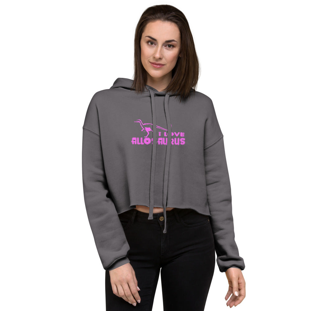 Allosaurus Crop Hoodie