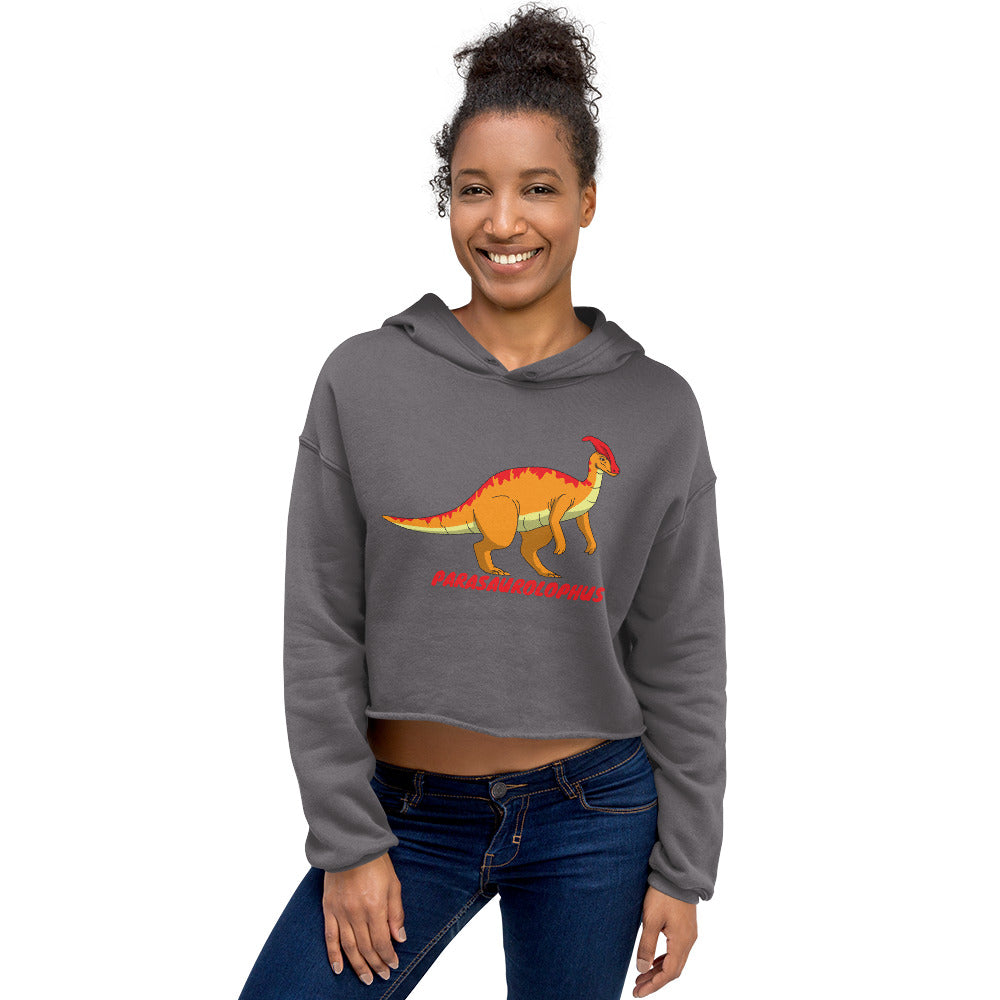 Parasaurolophus Crop Hoodie