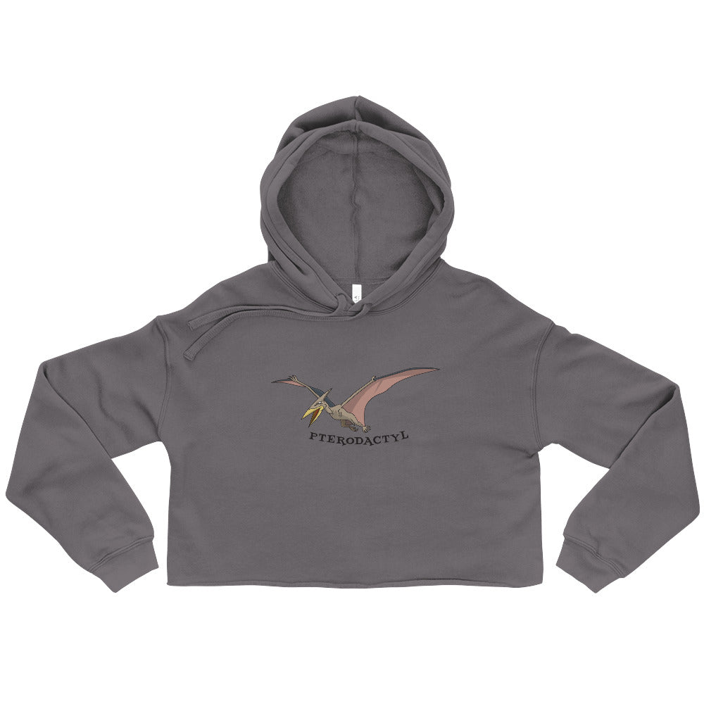 Pterodactyl Crop Hoodie